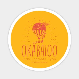 OKABALOO RED LOGO Magnet